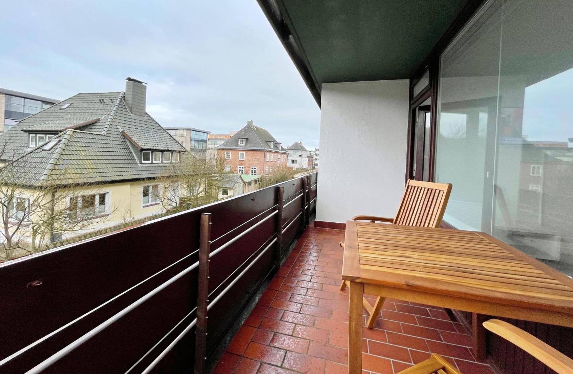 Ferienwohnung Mitten In Westerland Mit Balkon Strandlaufer 1 Exteriér fotografie